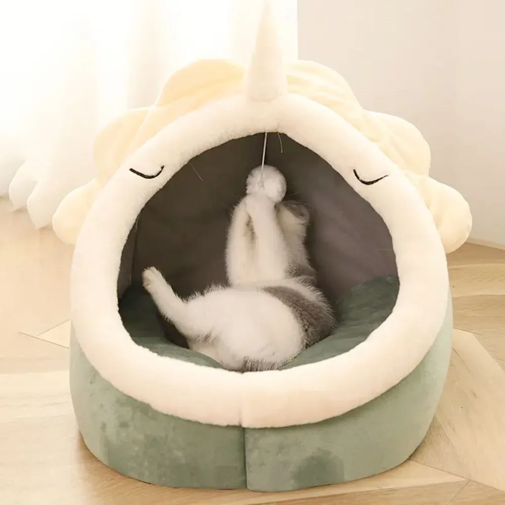 Adorable Dinosaur Pet House – Cozy and Fun for Cats and Small Dogs