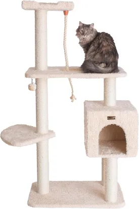 Armarkat A5708 Pet Cat Tree, Beige,Medium