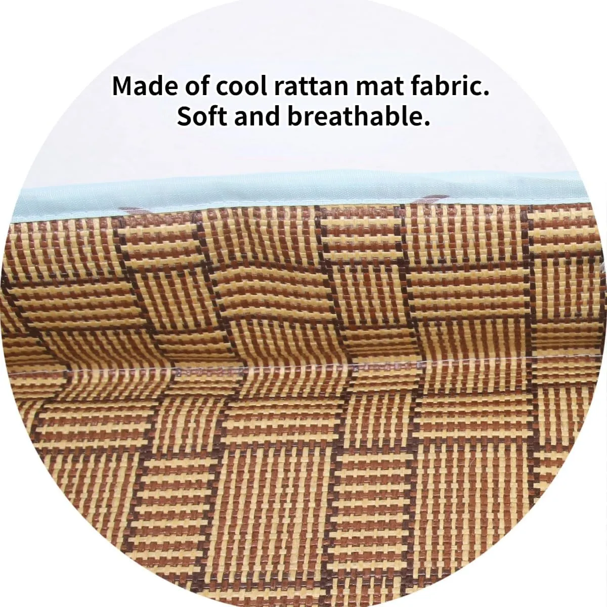 Cat Mat, Cat Nest Bed and Cat Hammock 3 in 1 Foldable Waterproof and Comfortable Pet Cage Mat with Straps Cute Pattern Four Seasons Washable Pet Cooling Mat for Cats and Puppies (Yellow,Small)
