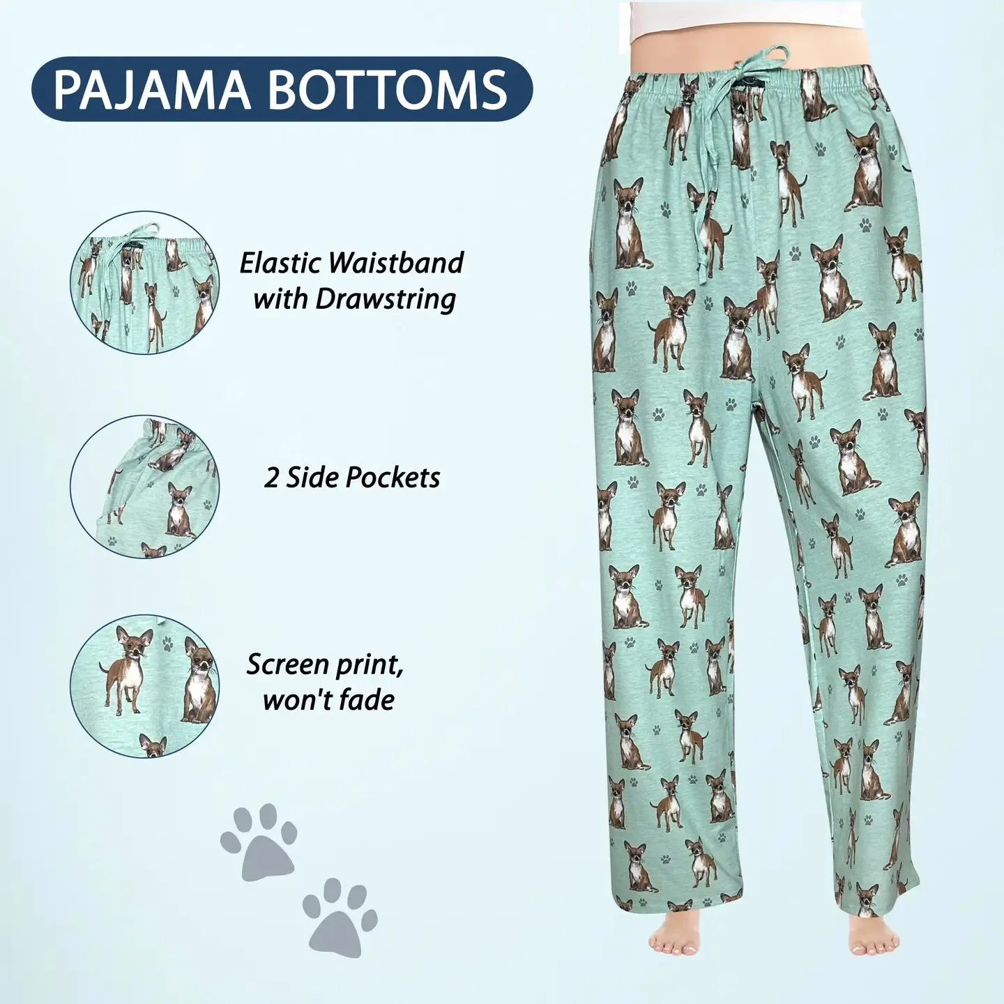Chihuahua Pajama Pants