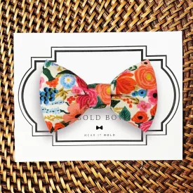 Classic Rifle Paper Co Bow Tie for Dog and Cat Collar