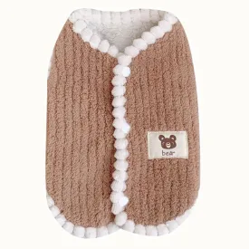 Cute Button Through Pet Jacket Vest