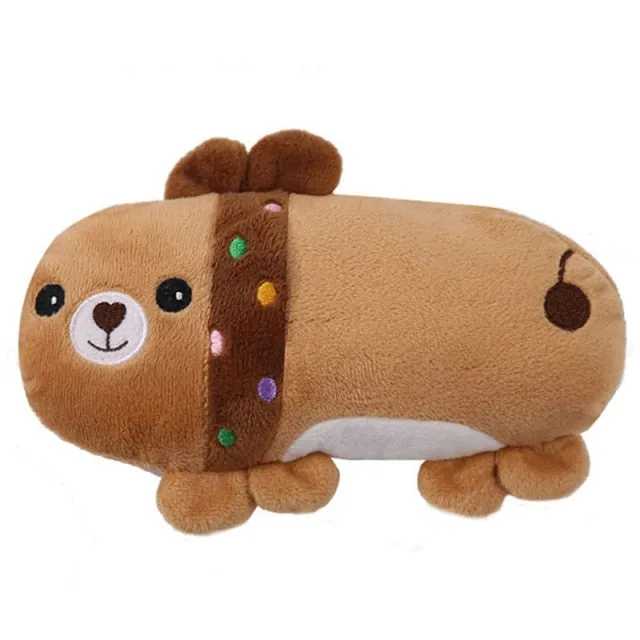 Cute Plush Dog Toys Stuffed Tugging Chew
