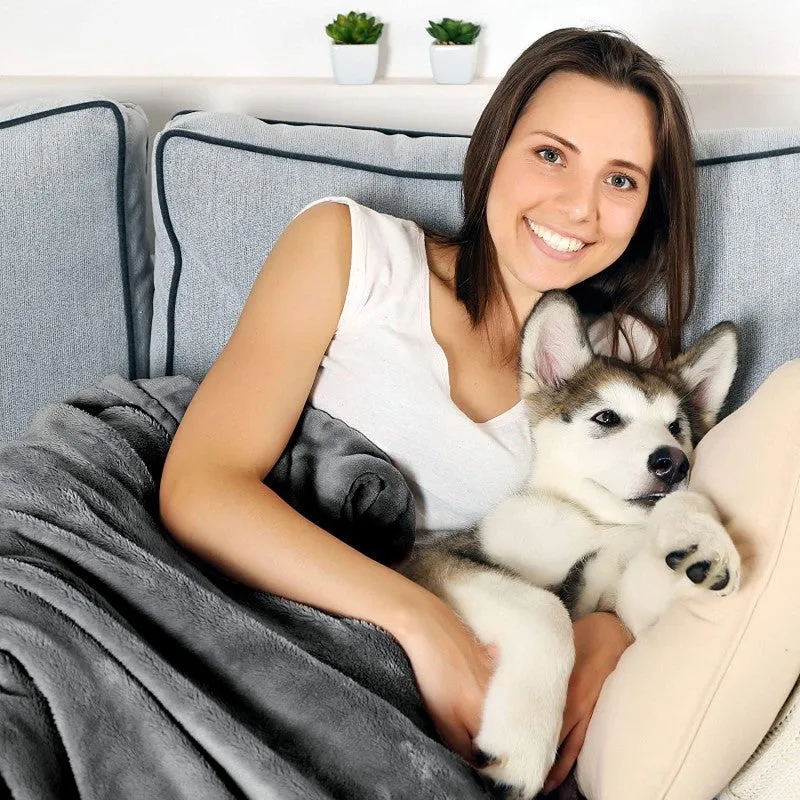 Dog And Cat Reversible Waterproof Pet Blanket