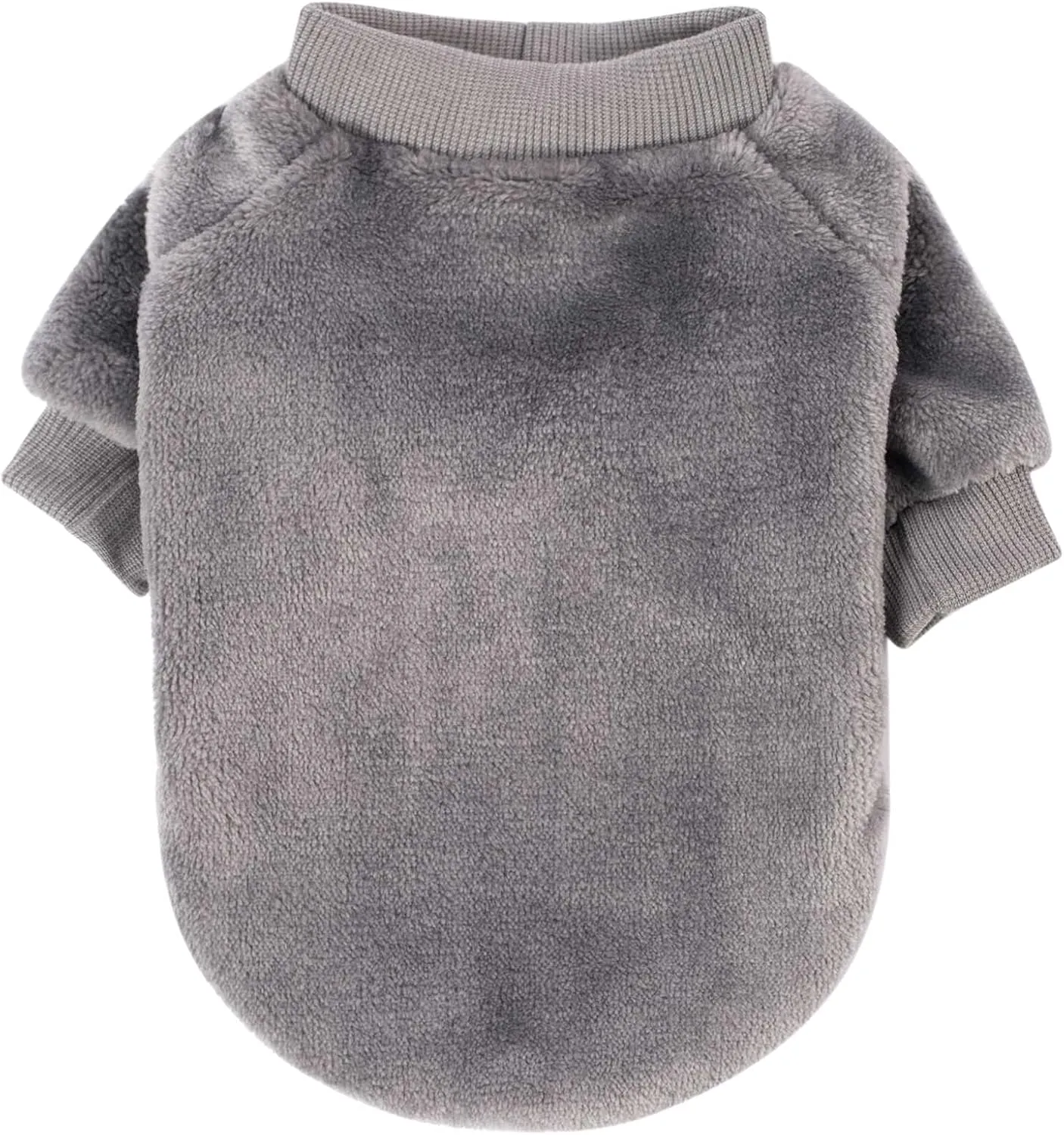 FabriCastle Dog Sweater, 3-Pack Dog & Cat Clothes, Ultra Soft and Warm Pet Jackets XXS XS for Small Dogs Boy & Girl, Winter Pet Apparel Costumes, Puppy Outfits (Grey,Blue,Dark Blue, Small)