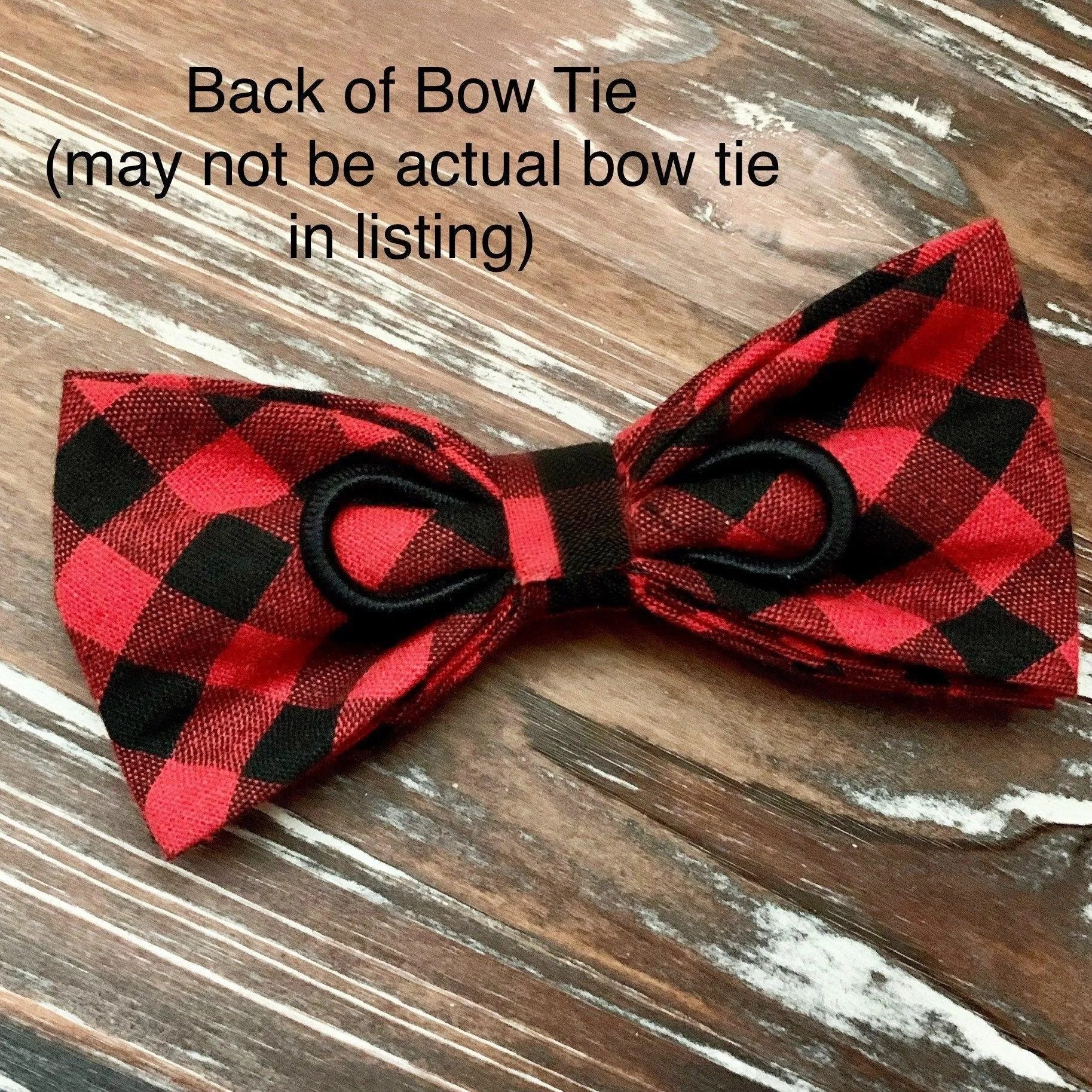 Gingerbread Man Bow for Dog Collar and Cat Collar