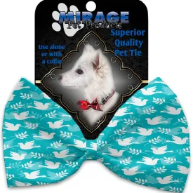 Hope And Peace Pet Bow Tie