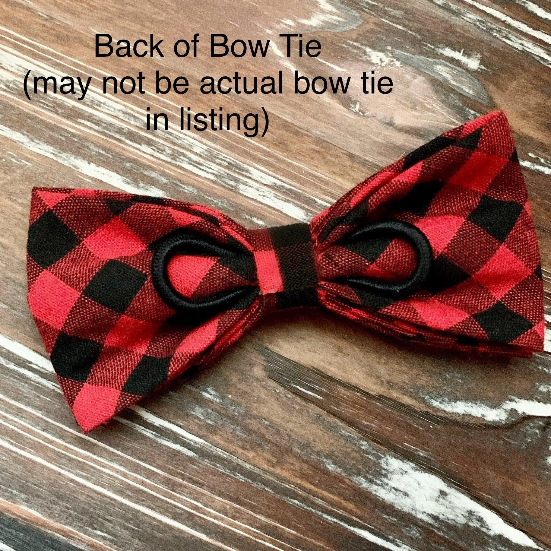 Mint Gingerbread Bow for Dog Collar and Cat Collar