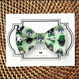 St Patrick's Day Leprechaun Dog Bow for Dog Collar or Cat Collar