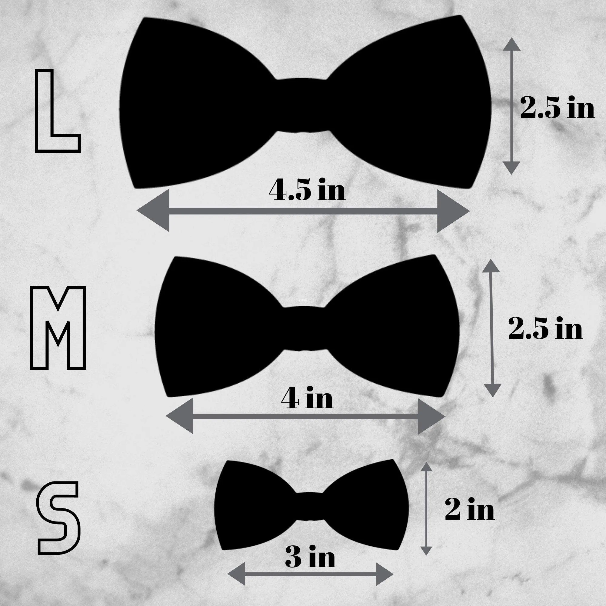 Taupe Satin Bow Tie for Dog Collar or Cat Collar