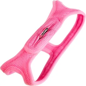 Velpro Mesh Pet Shoulder Harness Collar, 16", Pink