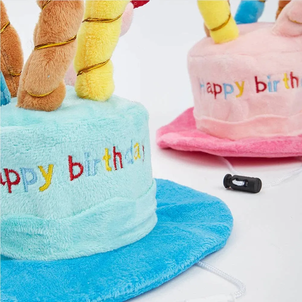 YINEVERHOME - Cute dog birthday hat toy, dog birthday gift