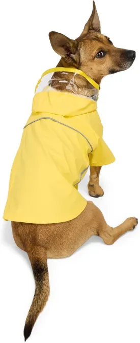 Youly Reflective Pet Raincoat Medium Yellow